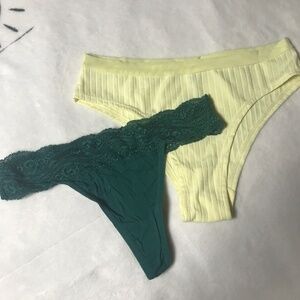 🔸5/10$!! NWOT Lace Panty Bundle